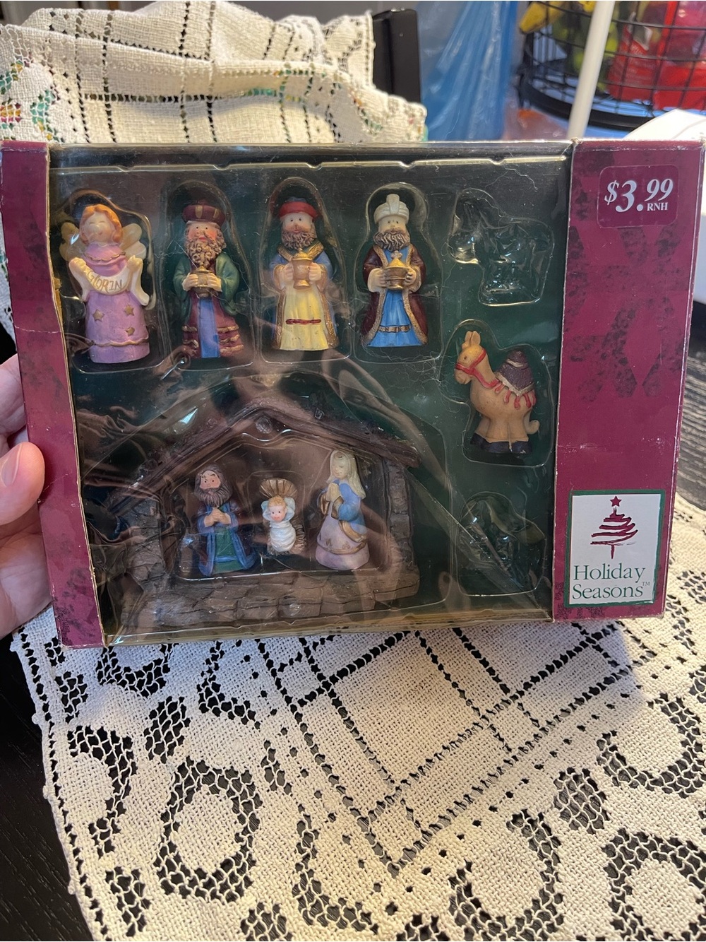 Resin Nativity Set- Multicolor